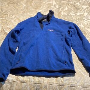 Patagonia Blue Fleece Pullover